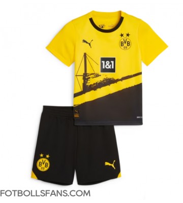 Borussia Dortmund Replika Hemmatröja Barn 2023-24 Kortärmad (+ Korta byxor)